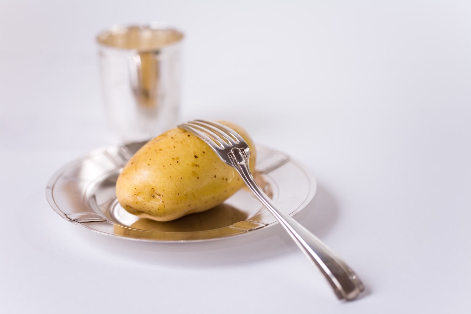 Timbales de pomme de terre et oignon / Potato and onion timbales