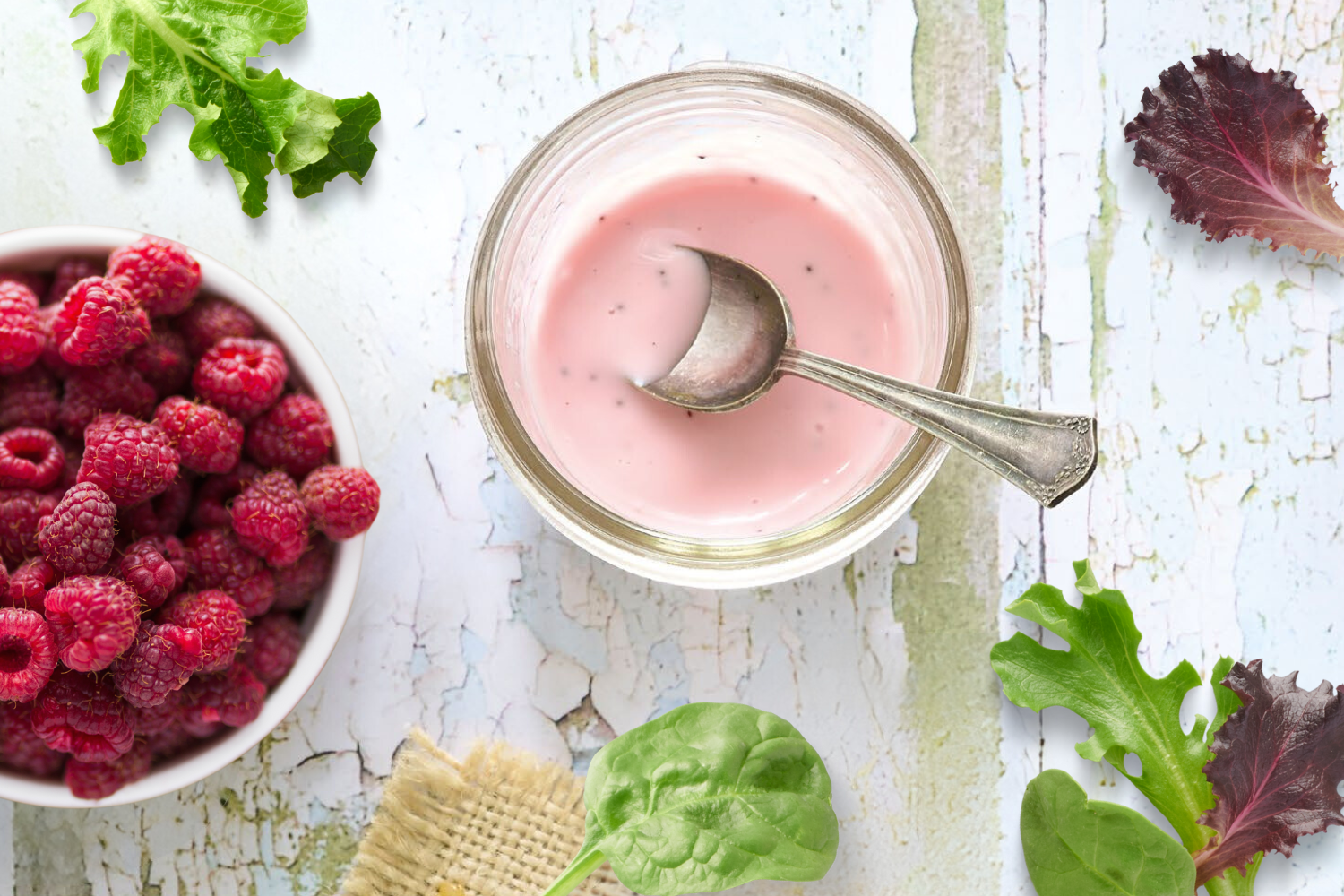 Vinaigrette aux framboises